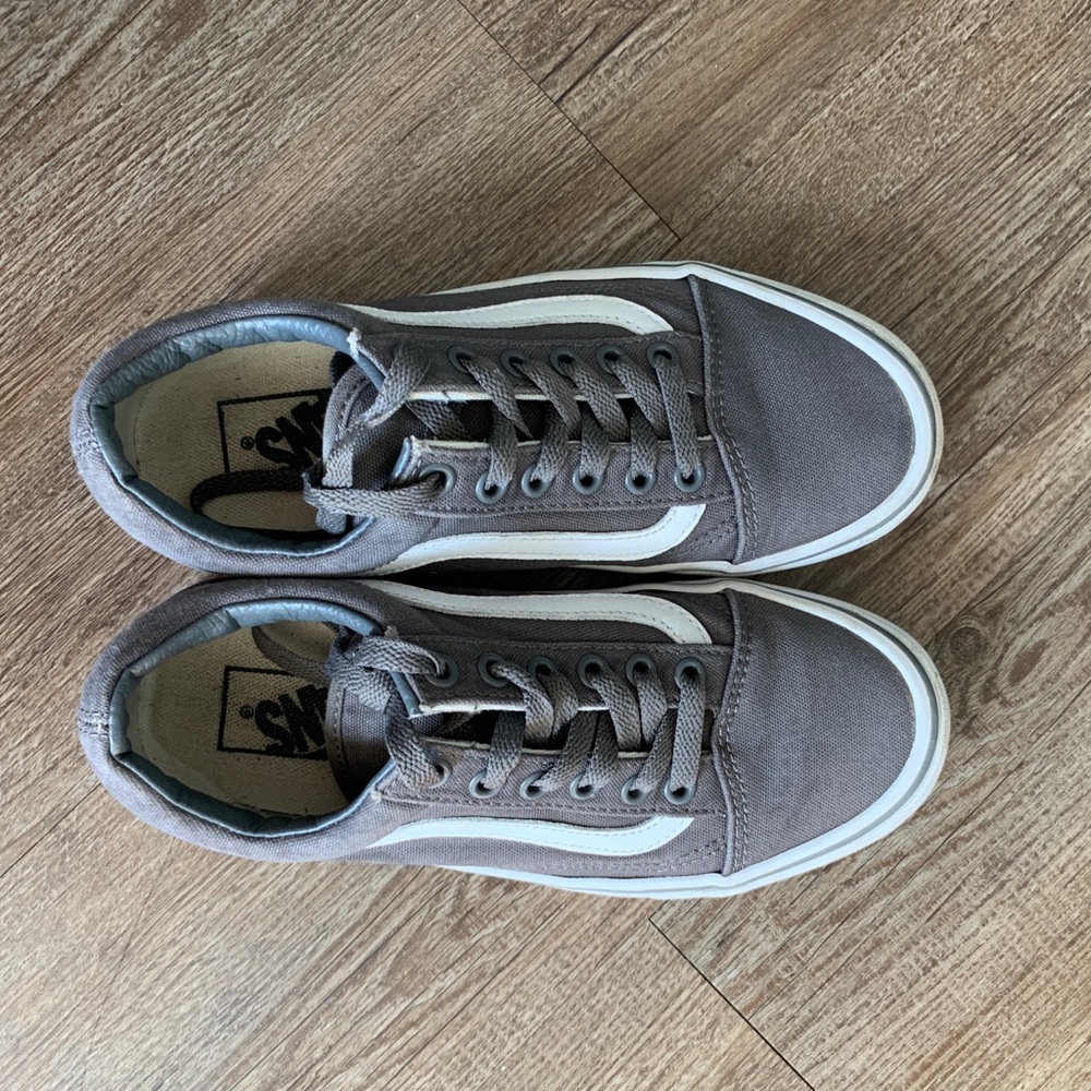 Grey vans
